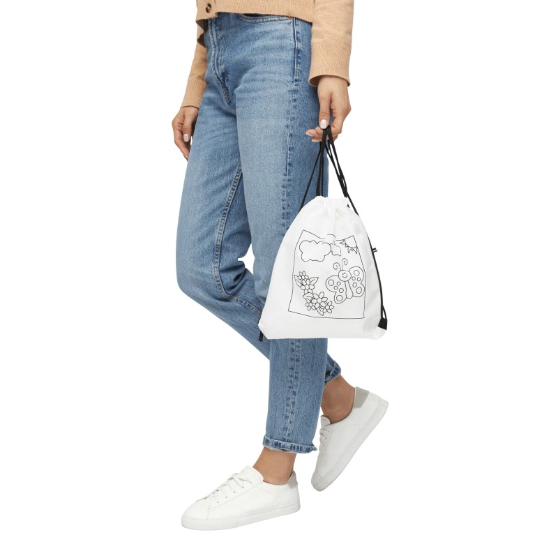 Рюкзак для раскрашивания COLORFUL HOBBY, белый