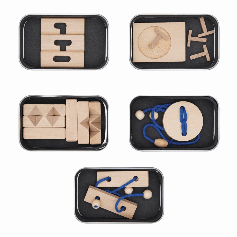 Игра терпение ПОДУМАЙ, 5-кратное ассорти, серебро