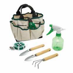 Садовый набор из 7 предметов BOTANIC, бежевый, зеленый