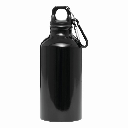 Бутылка алюминиевая для питья TRANSIT, черная
