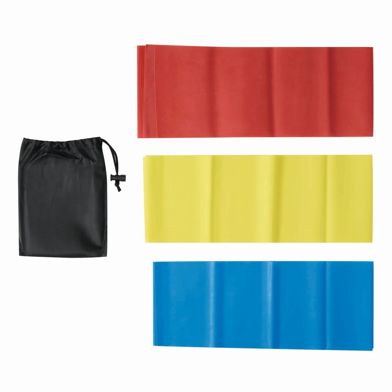 Фитнес-резинки GYM HERO, черный, синий, красный, желтый