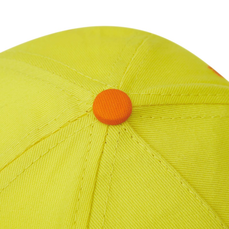 5-ти панельная детская шапка CALIMERO, оранжевая, желтая