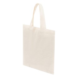 Маленькая хлопковая сумка LITTLE, бежевая