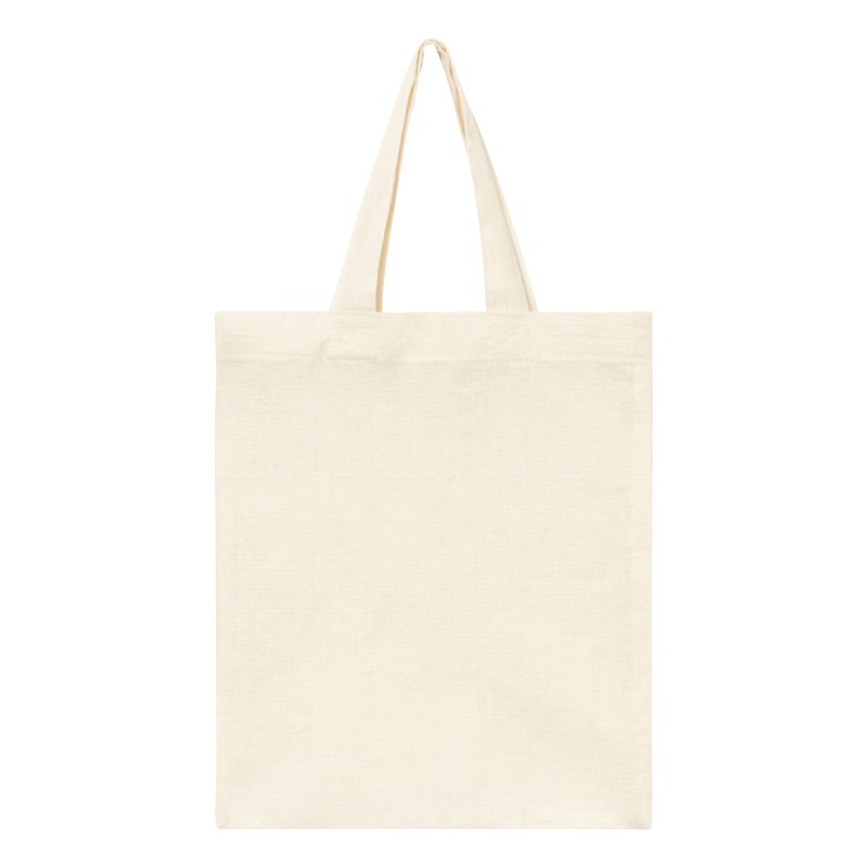 Маленькая хлопковая сумка LITTLE, бежевая