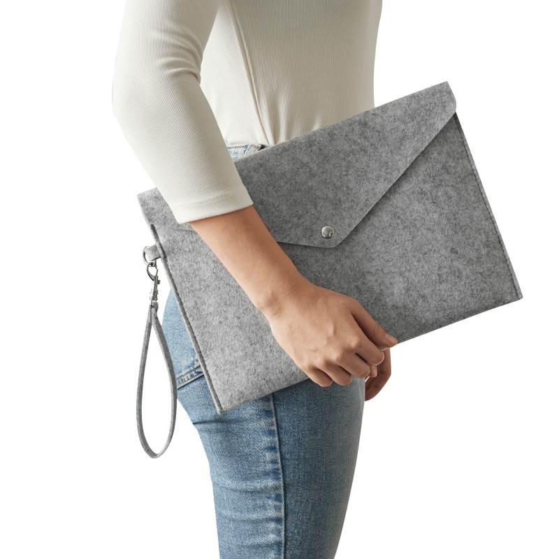 Сумка для документов WORKSHOP, серого цвета