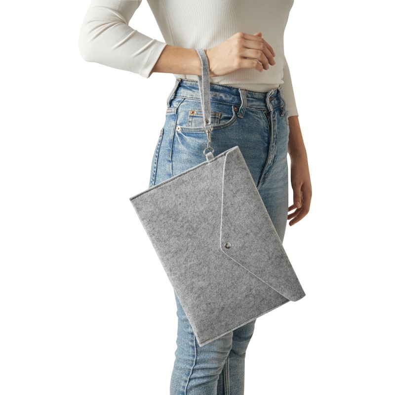 Сумка для документов WORKSHOP, серого цвета