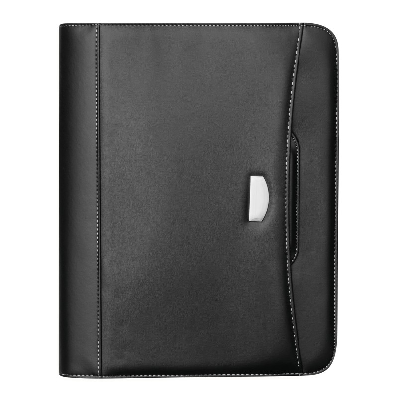 Папка А4 NOBLESSE на молнии, черный