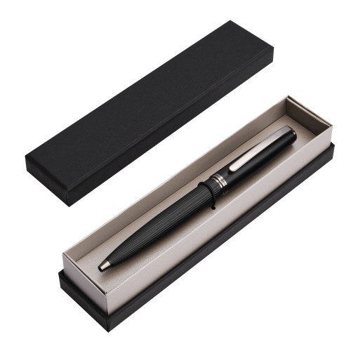 Металлическая шариковая ручка BLACK PEARL, черная