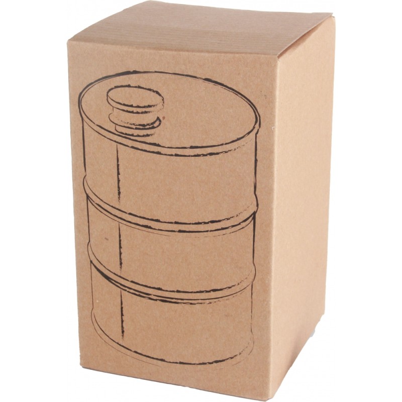 Фляга в форме бочки