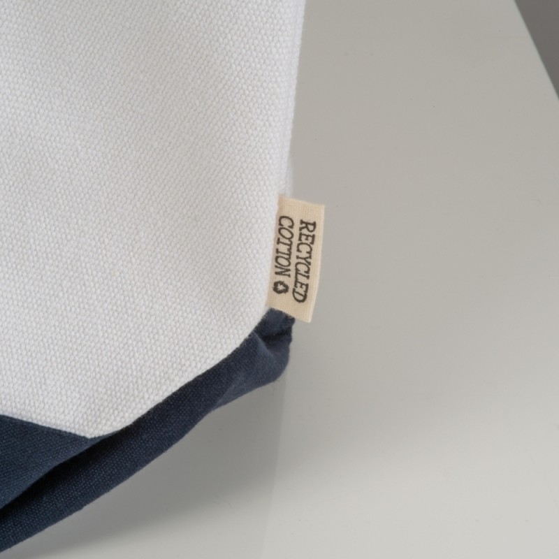 Сумка из хлопка с длинными ручками, плотность 730 г/м²