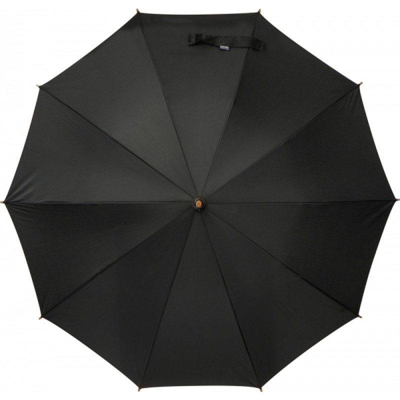 Зонт-трость с бамбуковой ручкой