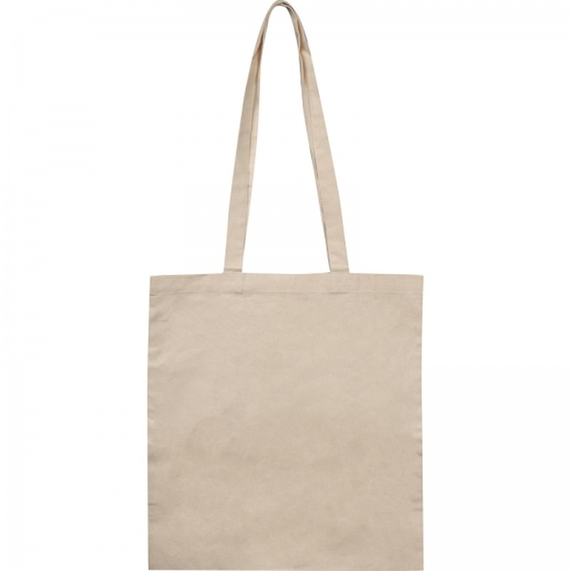 Хлопковая сумка с длинными ручками