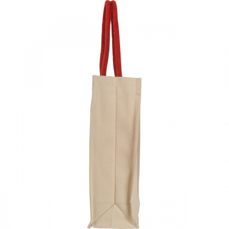 Сумка из холста с длинными ручками, плотность 320 г/м2