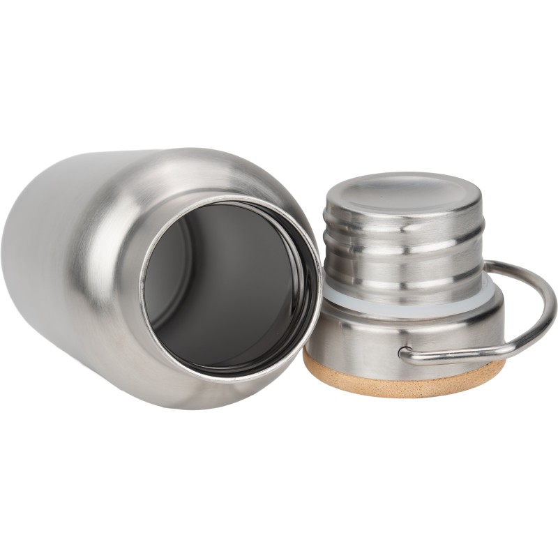 Подарочный набор с бутылкой для питья, ланч-боксом и джутовой сумкой-холодильником