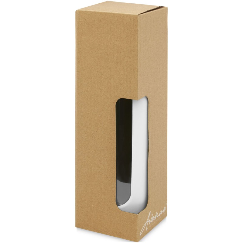 Бутылка из боросиликатного стекла tidan 600 мл с силиконовым держателем