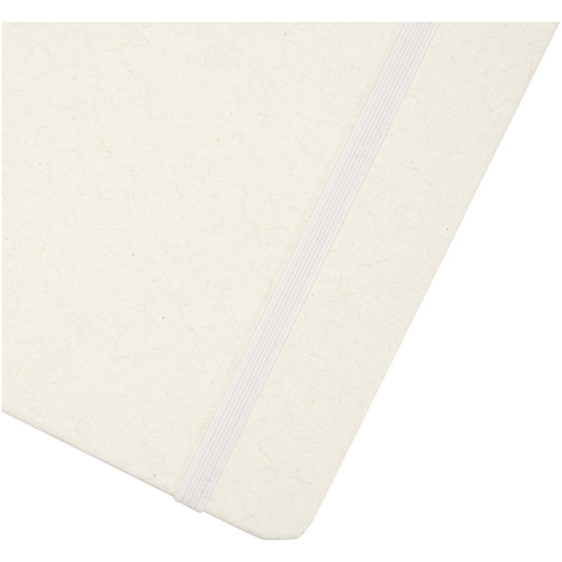 Блокнот с твердой обложкой bass a5 из переработанных материалов