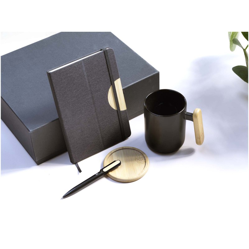 Подарочный набор: блокнот Laura A5 в твердой обложке и шариковая ручка