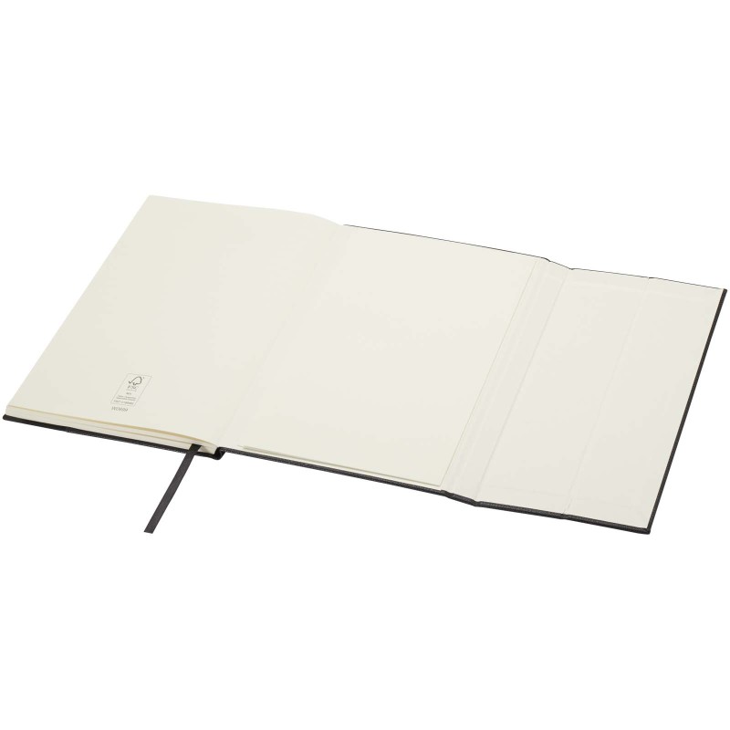 Блокнот Alejandra A5 с твердой обложкой из переработанного пластика