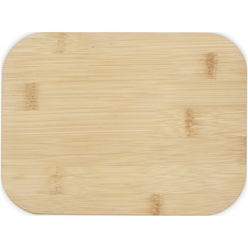 Стеклянный ланч-бокс Roby с бамбуковой крышкой