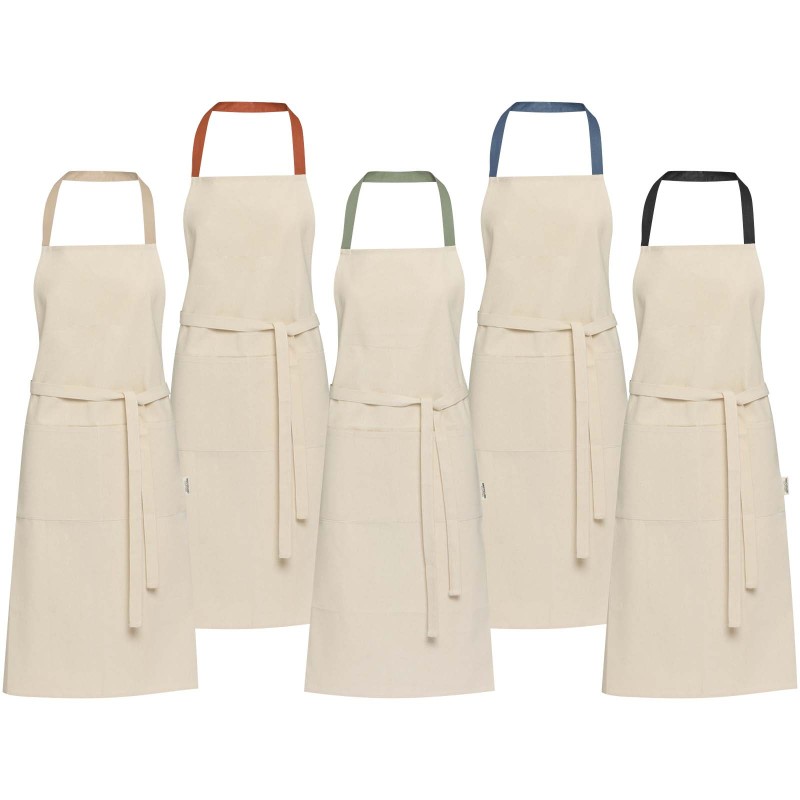 Фартук из переработанного хлопка nia, плотность 200 г/м²