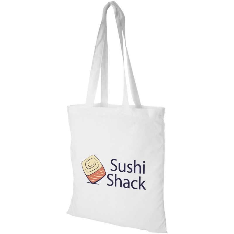 Сумка-тоут из хлопка плотностью 180 г/м², 7 литров