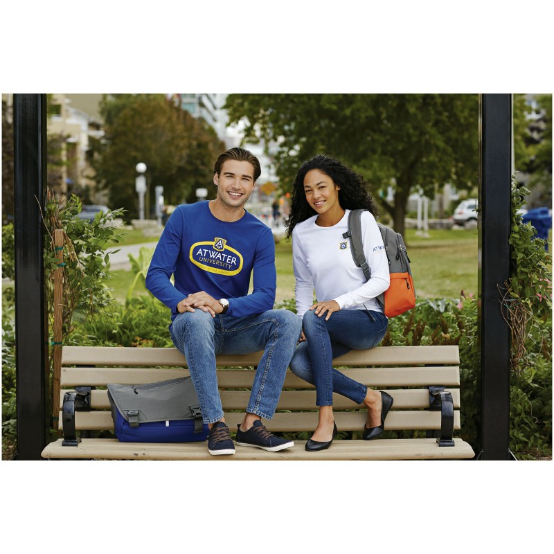 Мужская футболка с длинным рукавом ponoka из органического хлопка gots