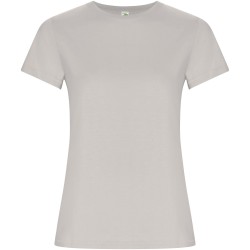 Золотая женская футболка с коротким рукавом