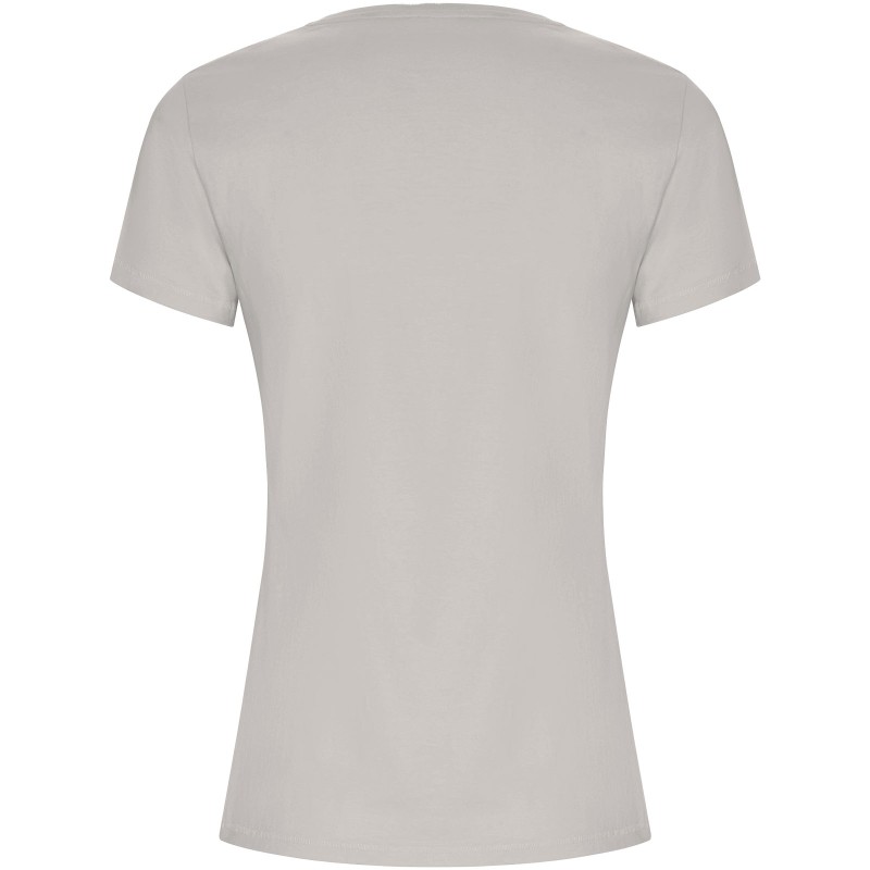 Золотая женская футболка с коротким рукавом