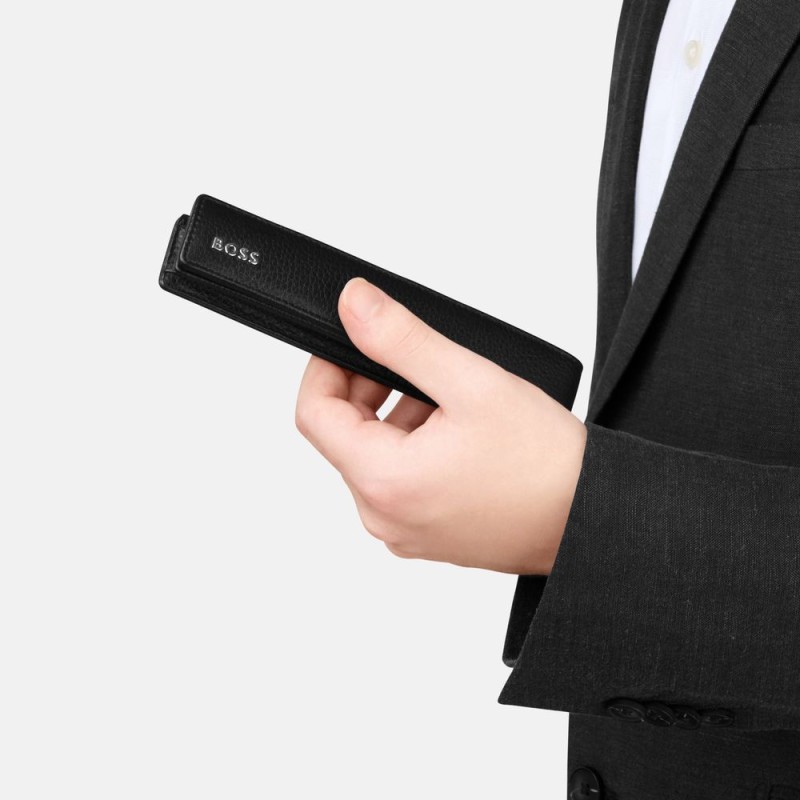 Классический чехол для одного ручки черного цвета