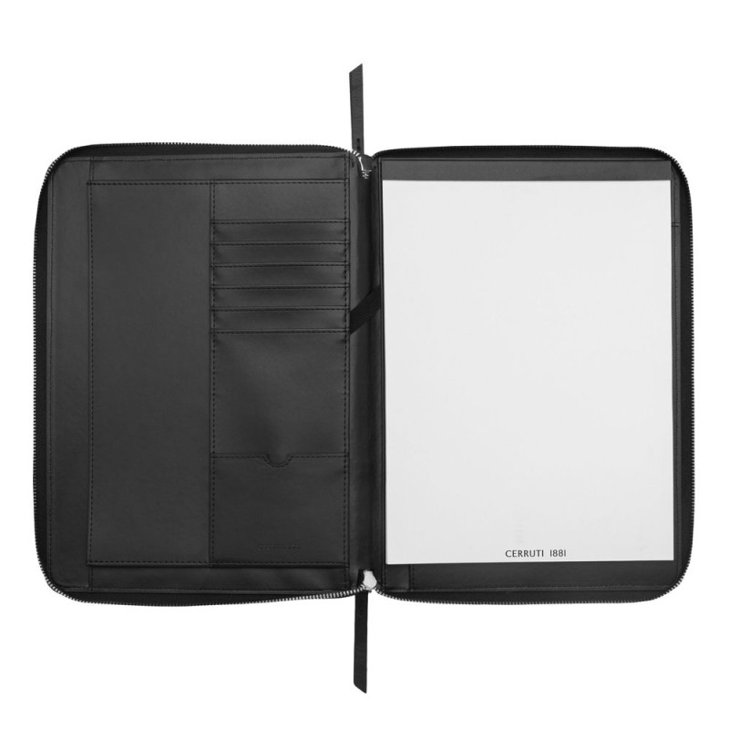 Папка для конференций zip A4 Regent Black