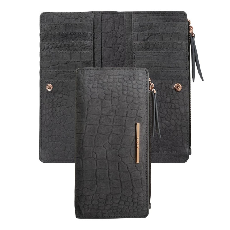 Женский кошелек Giada серого цвета