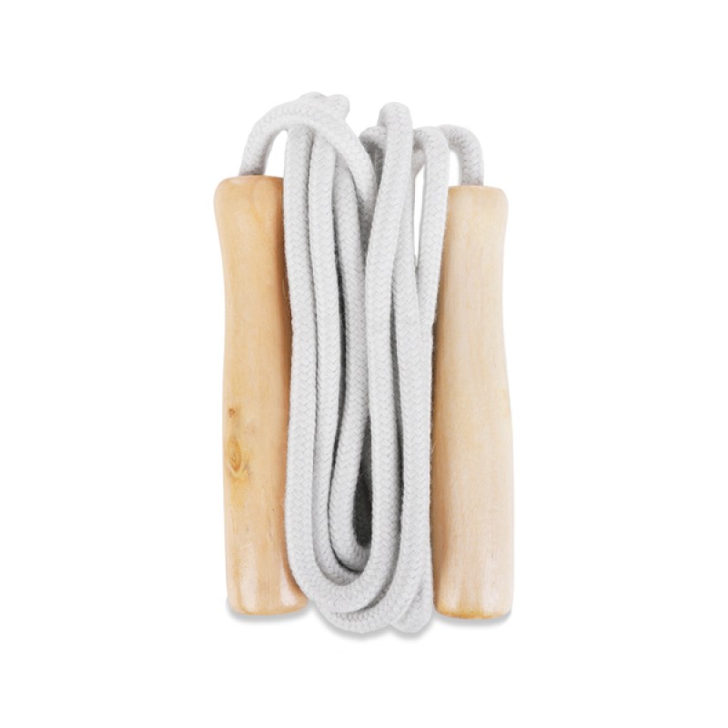 Скакалка Jump, бежевая