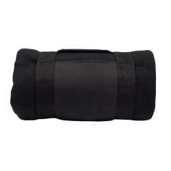 Плед из флиса Git, черный