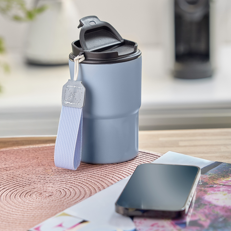 Термокружка Skagen объемом 330 мл, синяя