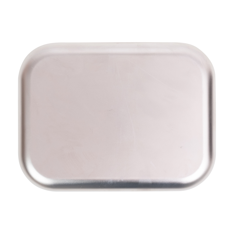 Ланч-бокс из стали 800 мл, серебристый