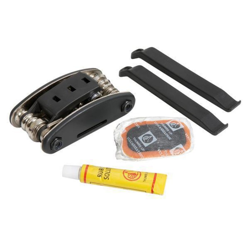 Набор инструментов для велосипеда Biker, цвет черный