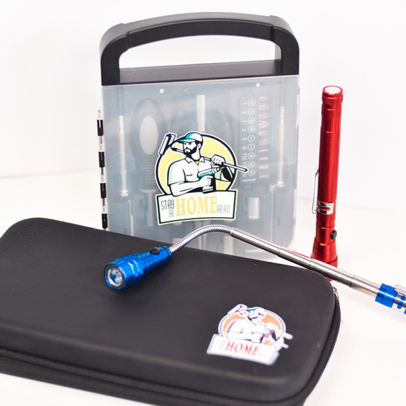 Набор инструментов Hefty, черный