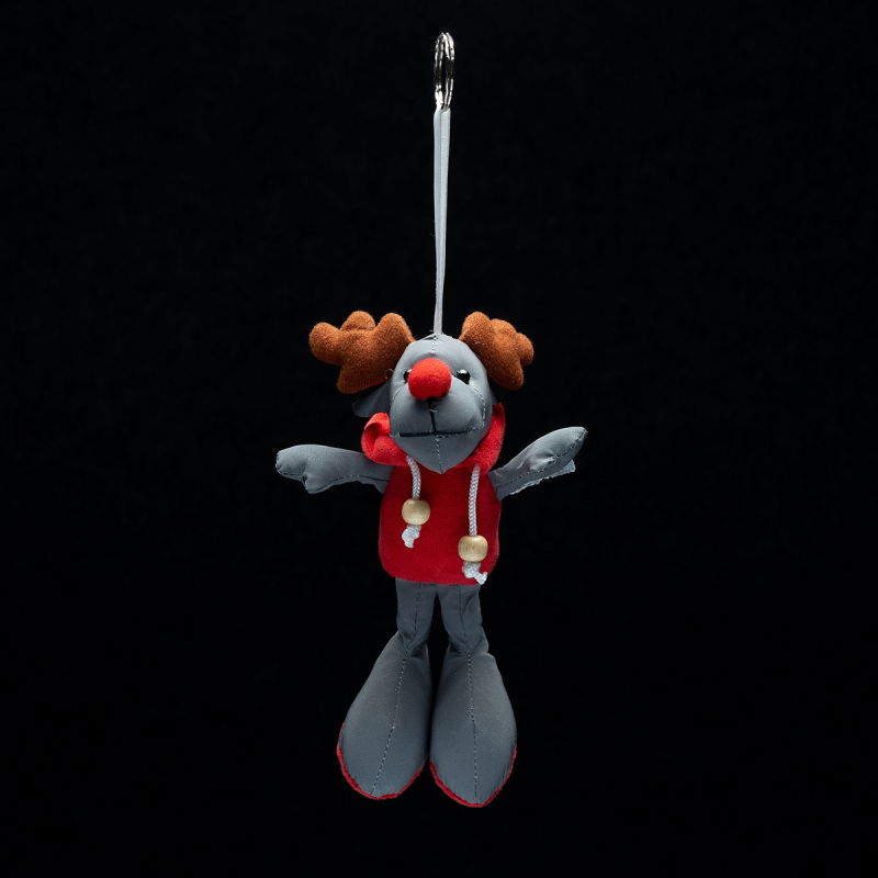 Брелок с отражающим элементом