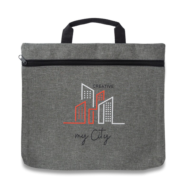 Сумка для документов Saner, серого цвета