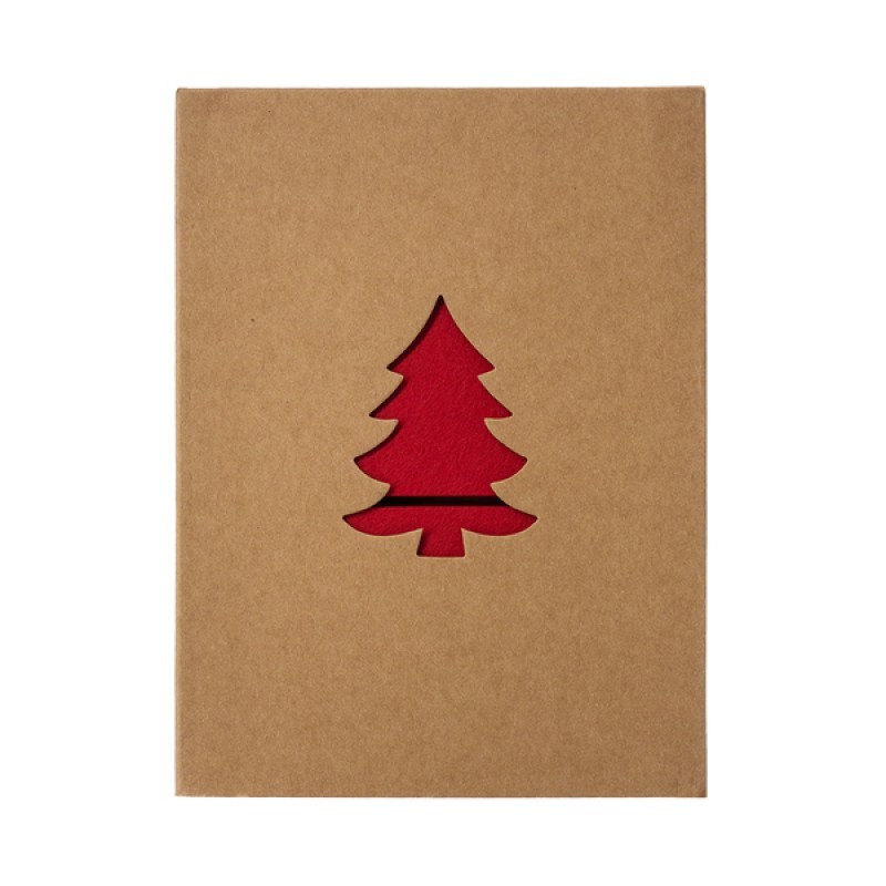 Кармашки для столовых приборов Tweegy из фетра, красные