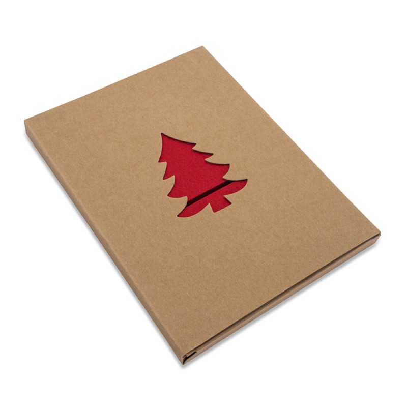 Кармашки для столовых приборов Tweegy из фетра, красные