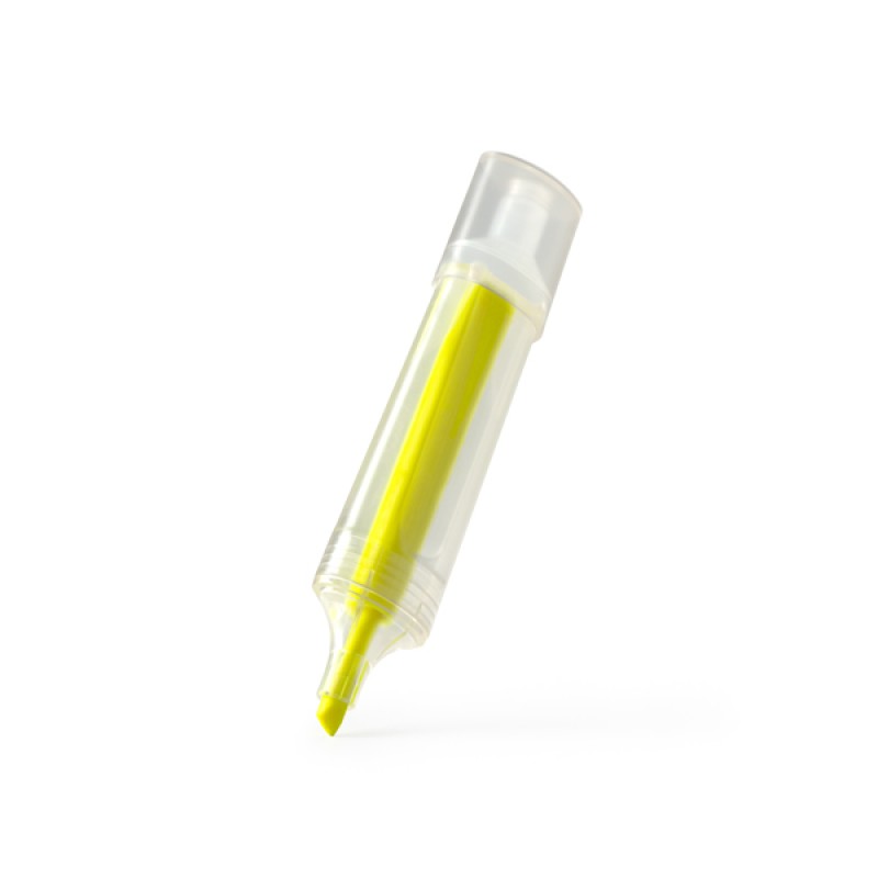 Текстовыделитель ALBION флуоресцентный жёлтый