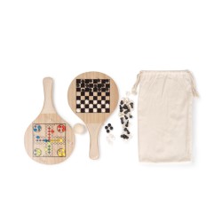 Пляжные ракетки Salento серо-бежевые