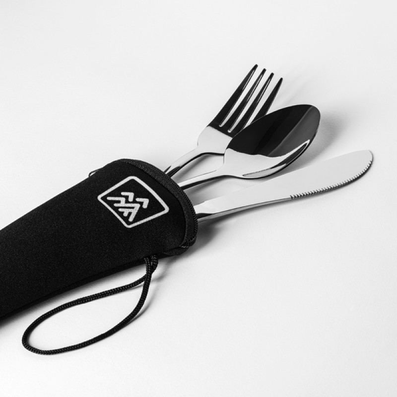 Набор столовых приборов BELVER BLACK