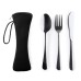 Набор столовых приборов BELVER BLACK
